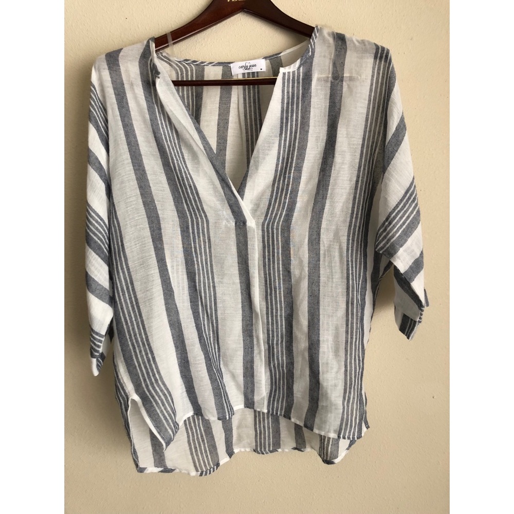 CJLA Nashville Striped Blouse